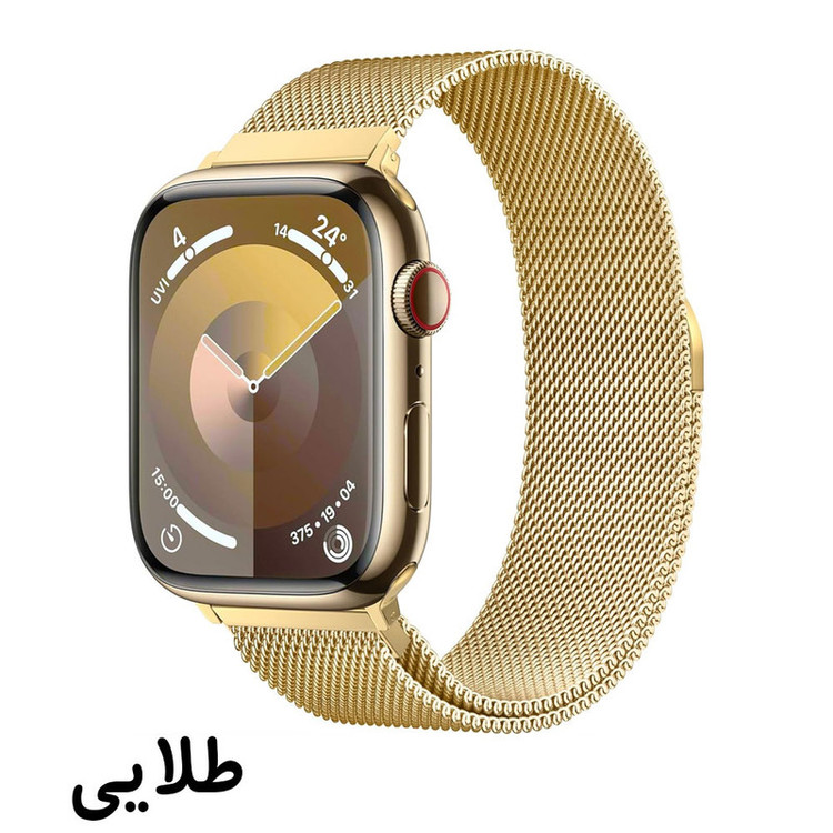 بند آی ویش مدل Milanese Loop مناسب برای اپل واچ سری SE 2023 40 میلی متری