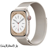 بند آی ویش مدل Milanese Loop مناسب برای اپل واچ سری SE 2023 40 میلی متری