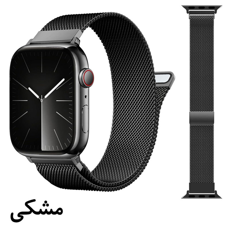 بند آی ویش مدل Milanese Loop مناسب برای اپل واچ سایز 38 / 40 / 41 میلی متری
