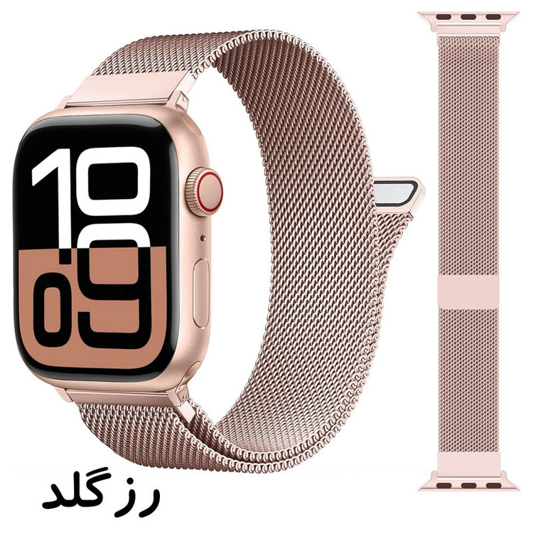 بند آی ویش مدل Milanese Loop مناسب برای اپل واچ سایز 38 / 40 / 41 میلی متری