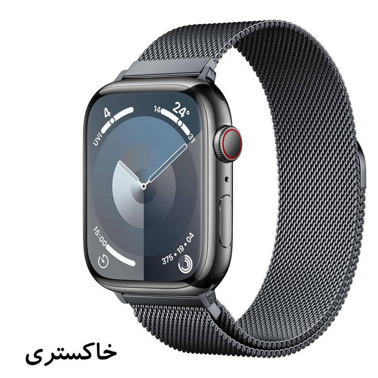 بند آی ویش مدل Milanese Loop مناسب برای اپل واچ سری 1/2/3/4/5/6/7/8/SE سایز 38/40/41 میلی متری