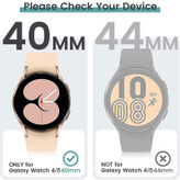کاور آی ویش مدل Bumper SM مناسب برای ساعت هوشمند سامسونگ Galaxy Watch 4 / 5 40mm