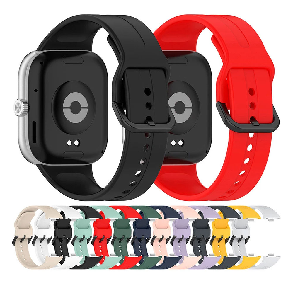 بند ساعت Redmi Watch 5 مدل سیلیکونی سگک دار در رنگ‌های متنوع
