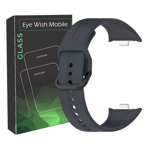بند ساعت Mi band 9 Pro سیلیکونی سگک دار آی ویش