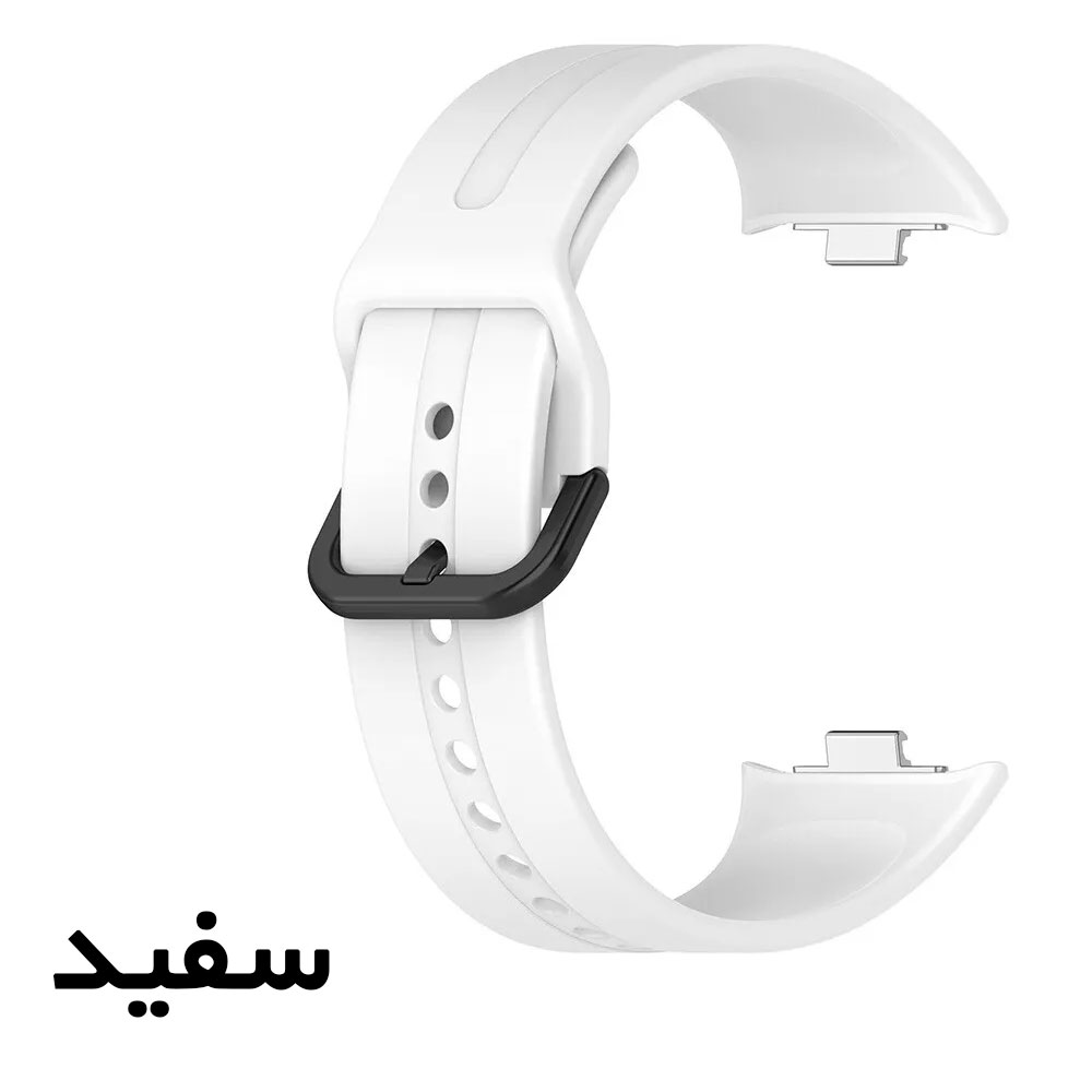 بند ساعت Mi band 9 Pro سیلیکونی سگک دار آی ویش