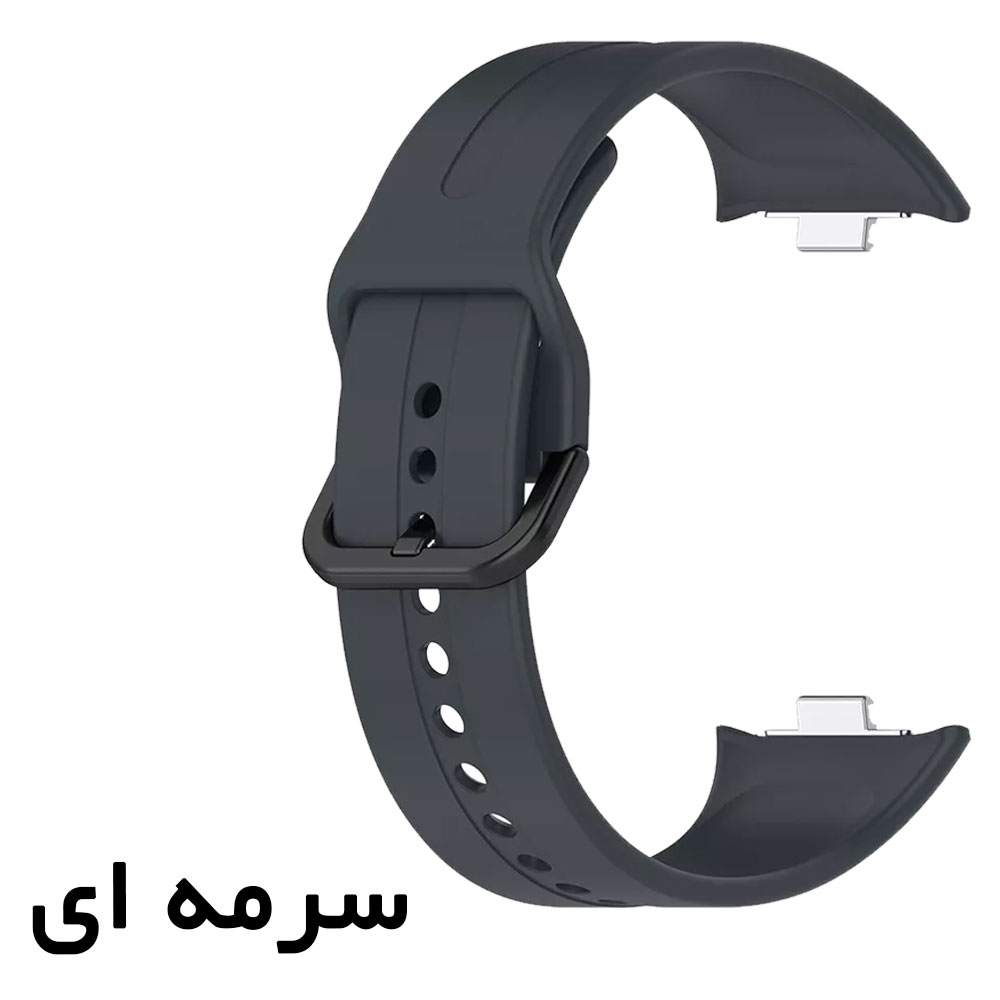 بند ساعت Mi Band 9 Pro سیلیکونی سگک دار در رنگ‌های مختلف از برند آی ویش
