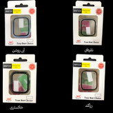 کاور مدل Tempered Glass Case مناسب برای اپل واچ سری 4/5/6/SE سایز 44 میلی متری