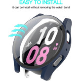 کاور مدل Tempered مناسب برای ساعت هوشمند سامسونگ Galaxy Watch 5 40mm به همراه محافظ صفحه نمایش