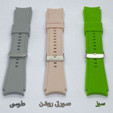 بند مدل Silicone Sport Fit مناسب برای ساعت هوشمند سامسونگ Galaxy Watch 4 40mm /44mm /Classic 42mm /Classic 46mm / Watch 5 40mm / 44mm / Pro 45mm / Watch 6 40mm / 44mm / Classic 43mm / Classic 47mm