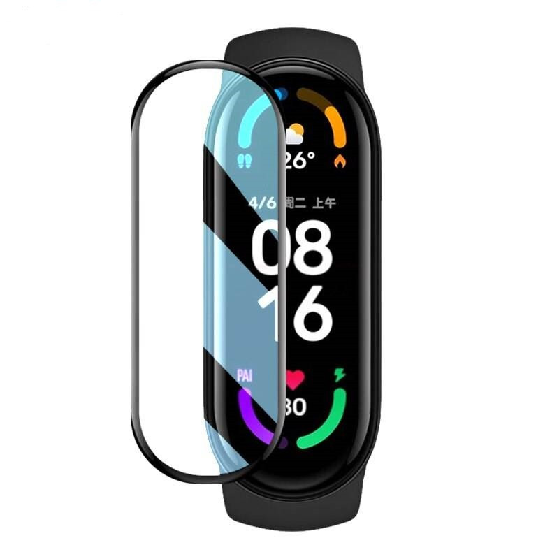 محافظ صفحه نمایش مدل PMMA مناسب برای ساعت هوشمند شیائومی Mi Band 5