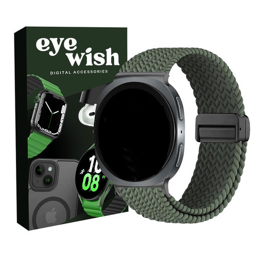 بند آی ویش مدل Braided magnet مناسب برای ساعت هوشمند سامسونگ Galaxy Watch 8 classic 46mm