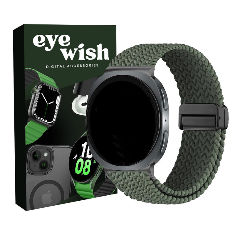 بند آی ویش مدل Braided magnet مناسب برای ساعت هوشمند سامسونگ Galaxy Watch 8 40mm