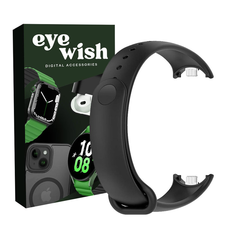 بند آی ویش مدل SILIIC-MI10 مناسب برای ساعت هوشمند شیائومی Mi Band 10 46MM
