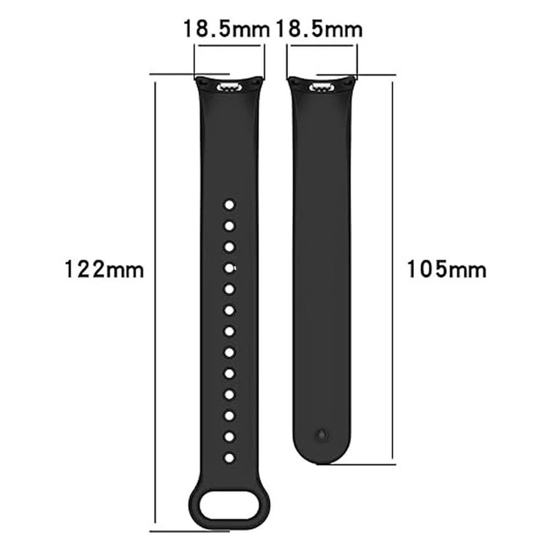 بند آی ویش مدل SILIIC-MI10 مناسب برای ساعت هوشمند شیائومی Mi Band 10 46MM