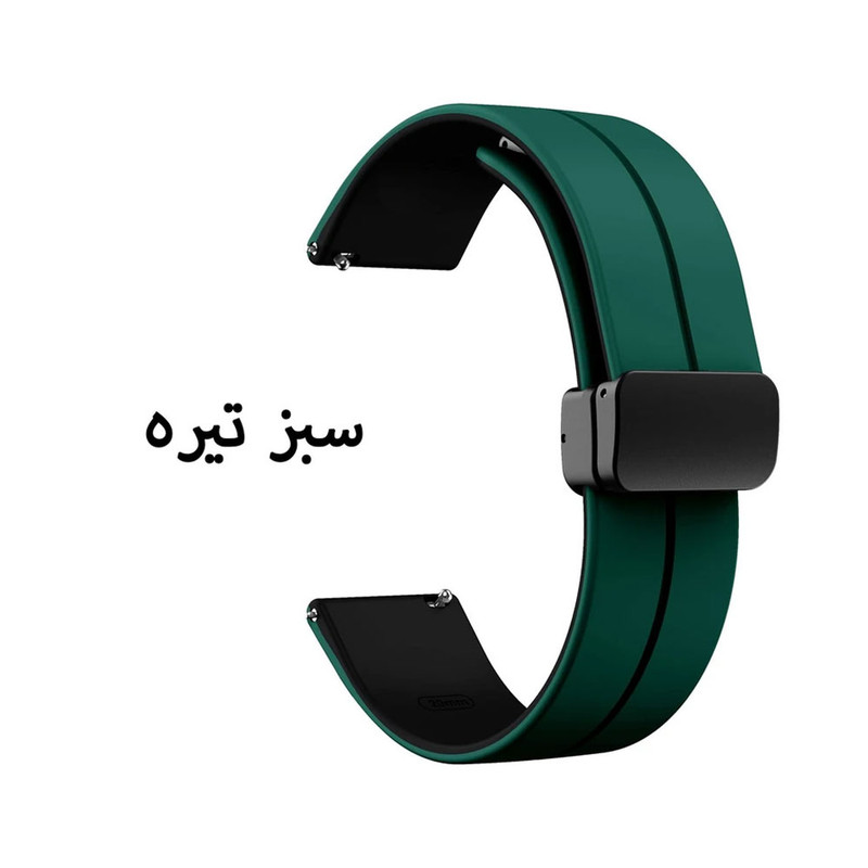 بند آی ویش مدل silicon magnet مناسب برای ساعت هوشمند ناتینگ CMF Watch Pro 2 45mm