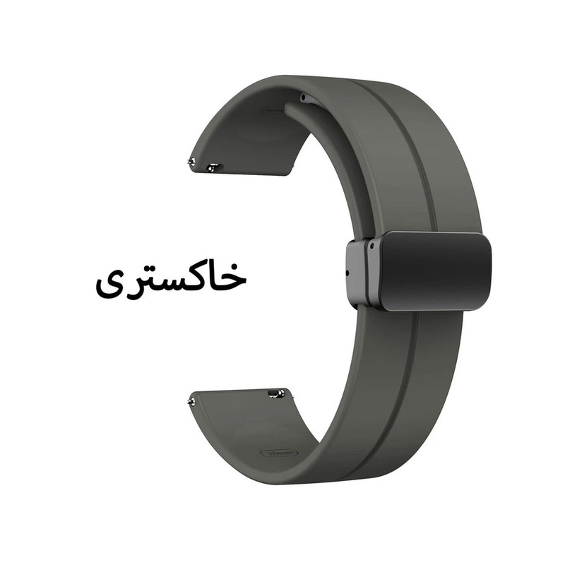 بند آی ویش مدل silicon magnet مناسب برای ساعت هوشمند ناتینگ CMF Watch Pro 2 45mm