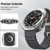 محافظ صفحه نمایش آی ویش مدل Bumper مناسب برای ساعت هوشمند ساعت هوشمند سامسونگ Galaxy Watch 8 Ultra 47 mm