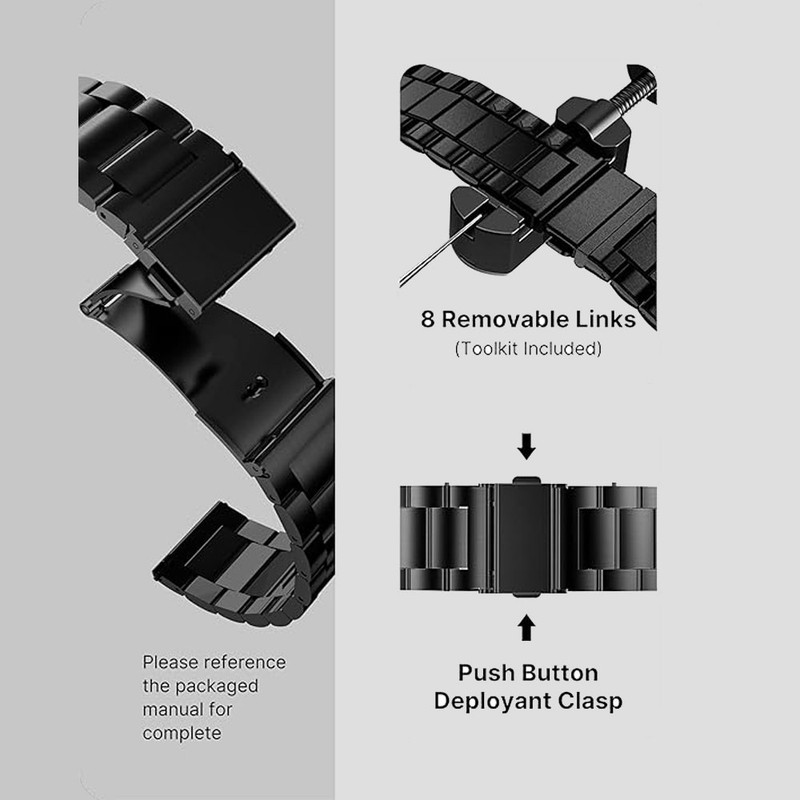 بند آی ویش مدل 3bead Loop-CR مناسب برای ساعت هوشمند شیائومی Watch S4 22mm