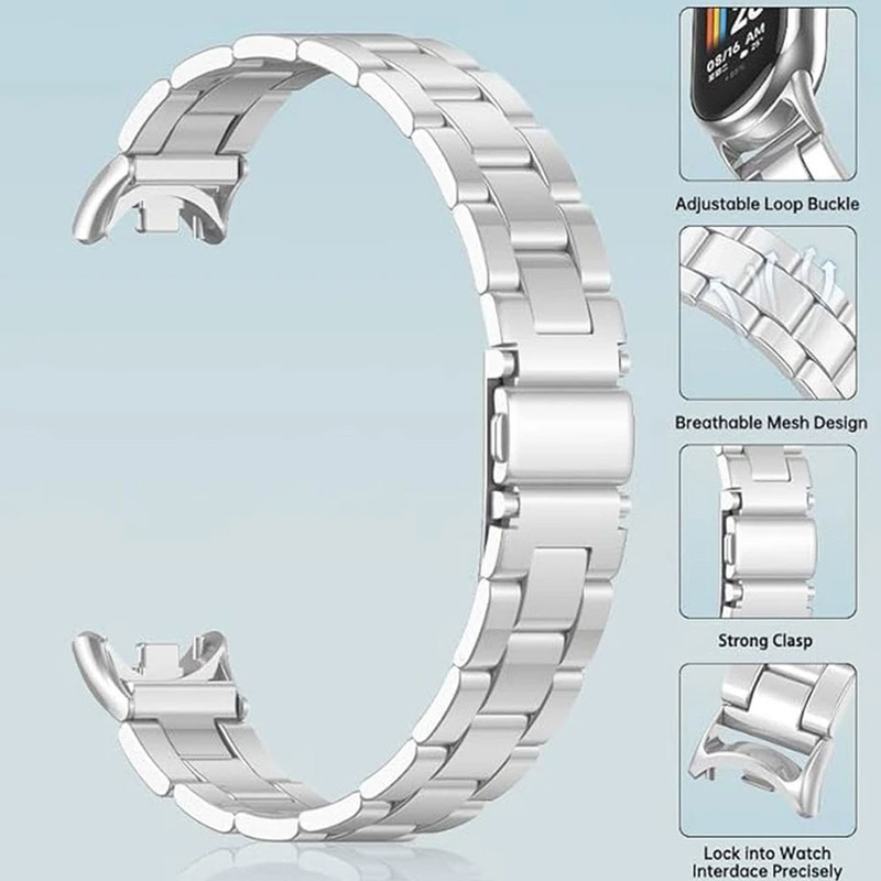 بند آی ویش مدل 3bead loop مناسب برای ساعت هوشمند شیائومی Mi Band 10 44mm