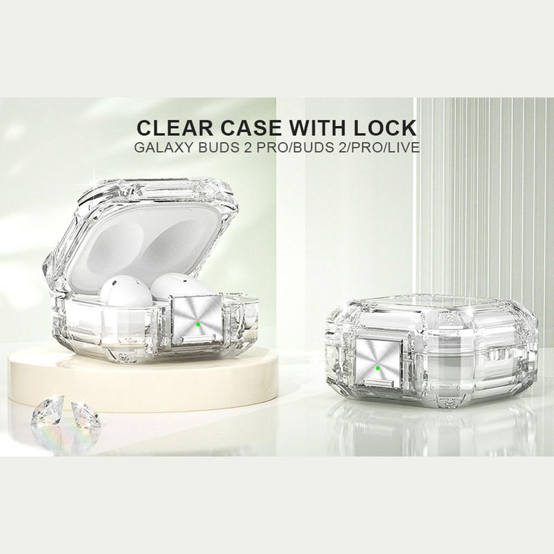 کاور آی ویش مدل Clear Lock مناسب برای کیس سامسونگ Galaxy Buds