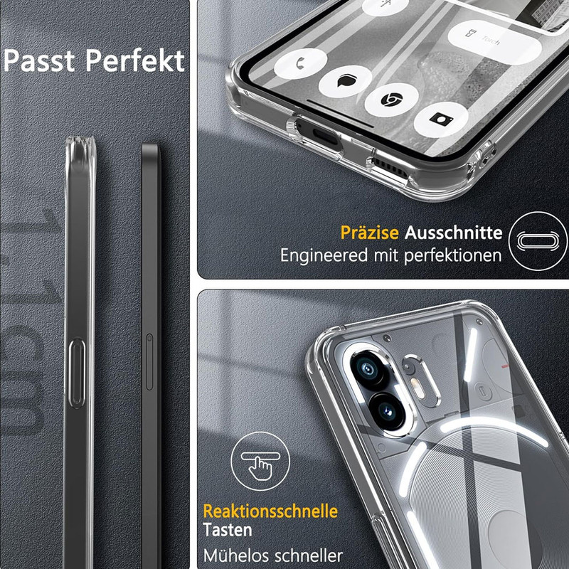 کاور آی ویش مدل PC-CASE مناسب برای گوشی موبایل ناتینگ Nothing Phone 2