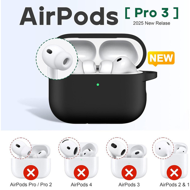 کاور آی ویش مدل Silic مناسب برای کیس اپل Airpod Pro 3