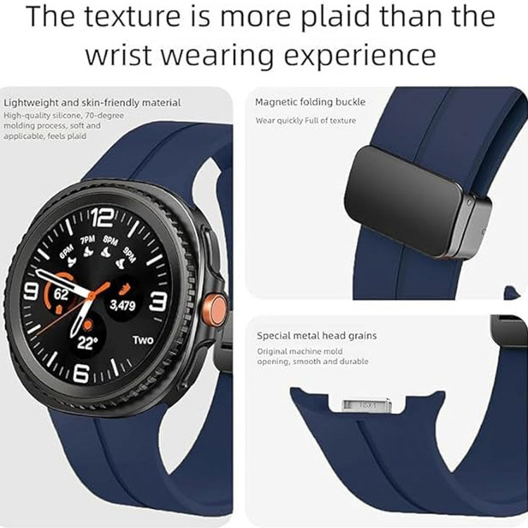 بند آی ویش مدل Silicon Magic مناسب برای ساعت هوشمند سامسونگ Galaxy Watch 8 Classic 46mm