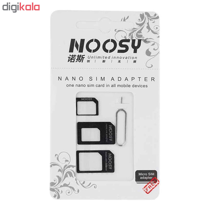 تبدیل سیم کارت های نانو و میکرو به استاندارد نوسی مدل n08 بسته 8 عددی