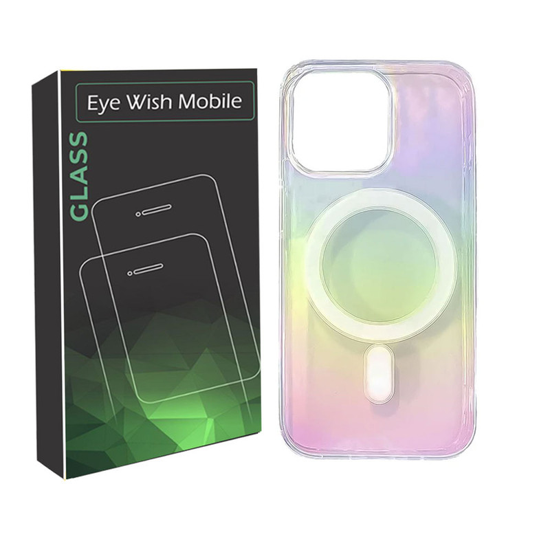 کاور آی ویش مدل clear-hologram مناسب برای گوشی موبایل اپل iphone 13 pro