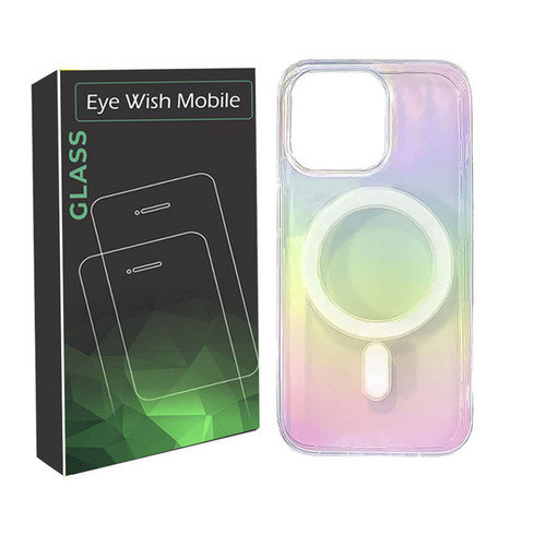 کاور آی ویش مدل clear-hologram مناسب برای گوشی موبایل اپل iphone 13 pro