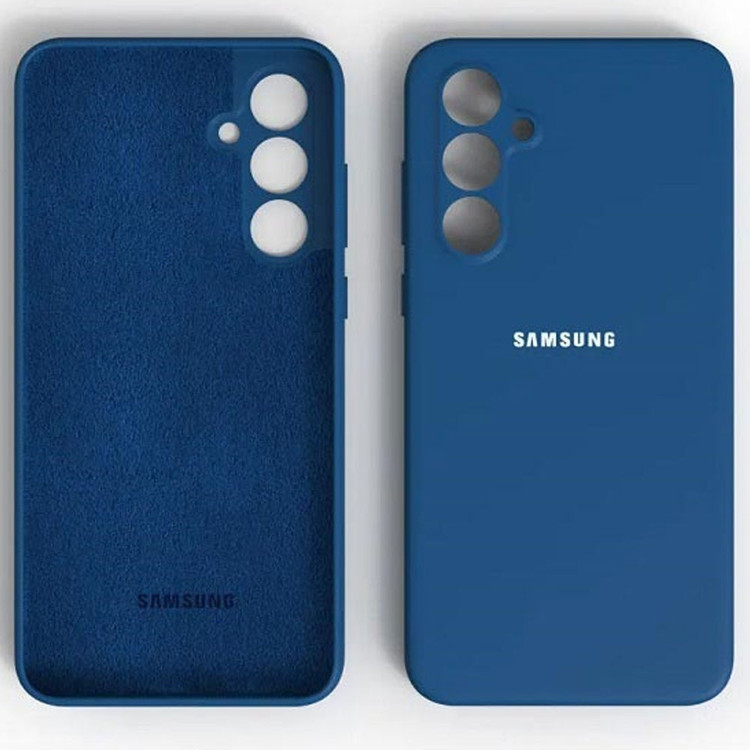 خرید قاب سیلیکونی اصلی سامسونگ گلکسی S25 FE داخل موکت دار