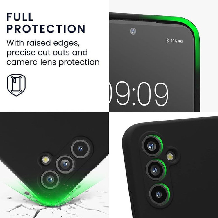 خرید قاب سیلیکونی اصلی سامسونگ گلکسی S25 FE داخل موکت دار