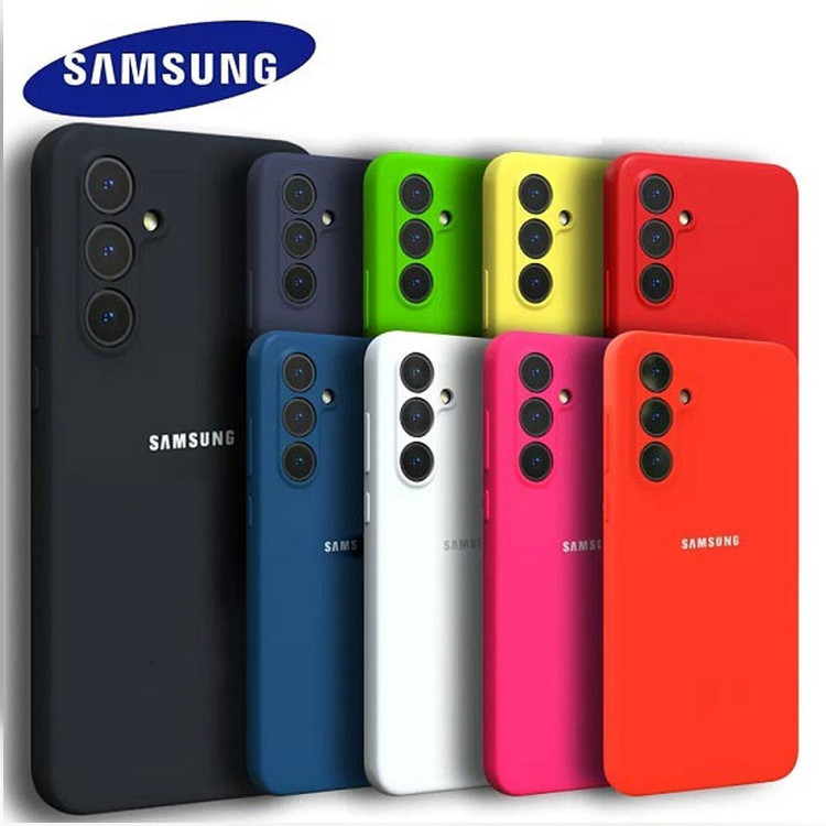 خرید قاب سیلیکونی اصلی سامسونگ گلکسی S25 FE داخل موکت دار