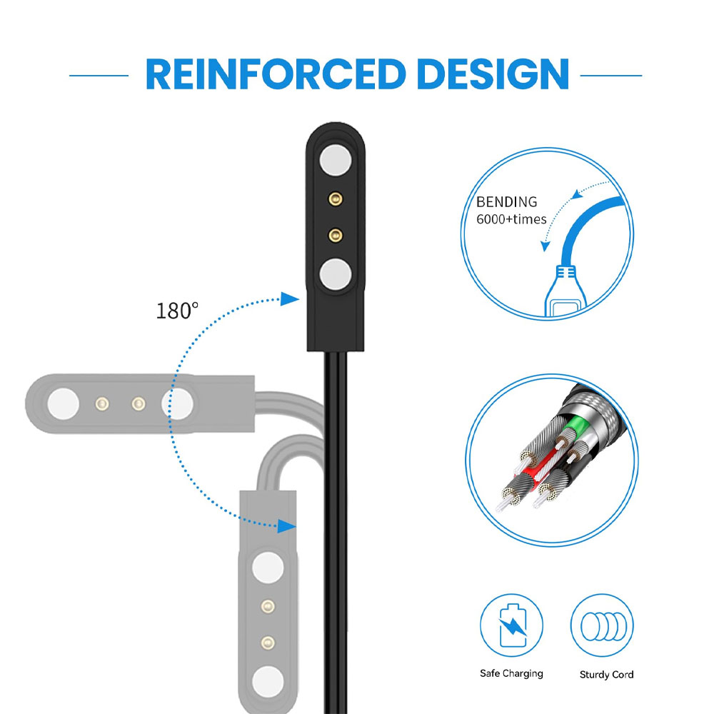کابل شارژ ناتینگ مدل Charger مناسب برای ساعت هوشمند CMF Watch Pro 2