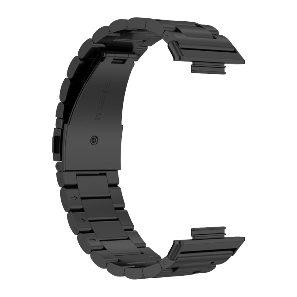 بند فلزی سه مهره ساعت هوشمند هوآوی واچ مدل 3Bead Strap مناسب برای فیت 3 / فیت 4 / فیت 4 پرو