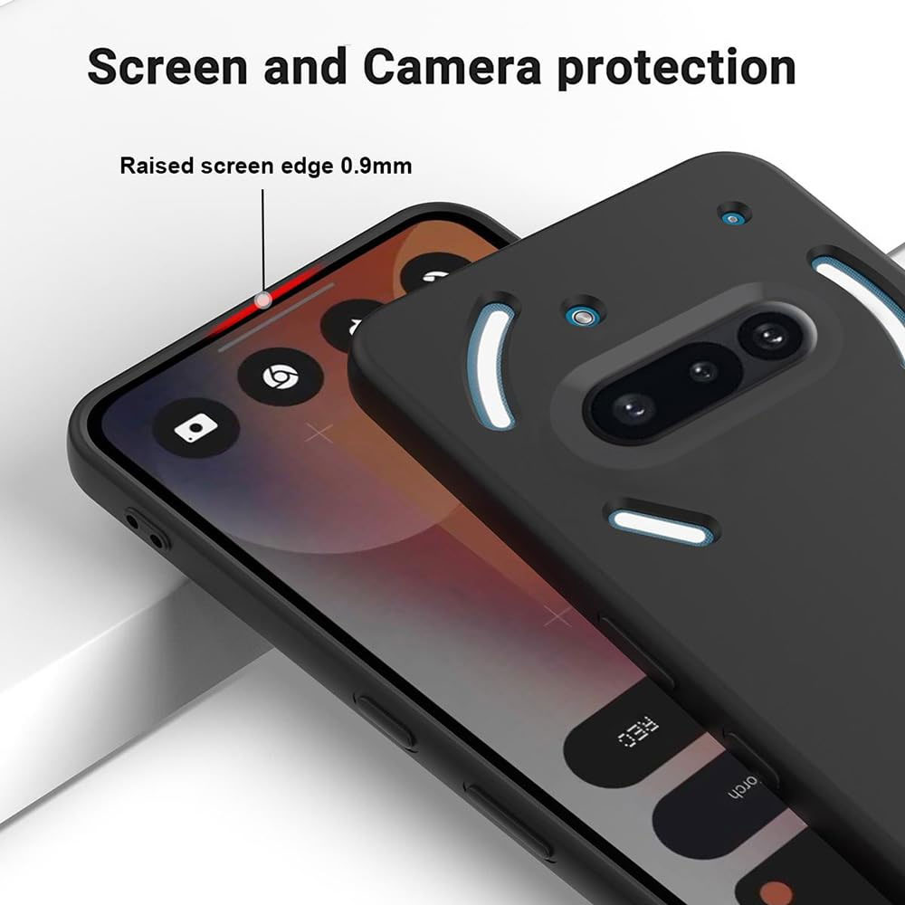 قاب سیلیکونی گوشی موبایل ناتینگ مدل SILICONE-LNS مناسب برای Nothing Phone 3a 5G