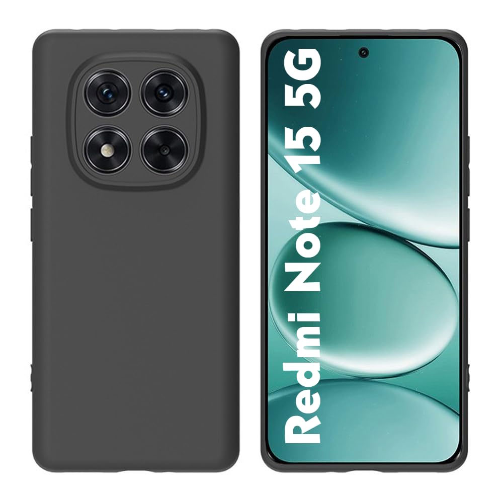 قاب سیلیکونی اورجینال گوشی شیائومی ردمی نوت پانزده REDMI Note 15 5g داخل مخمل دار