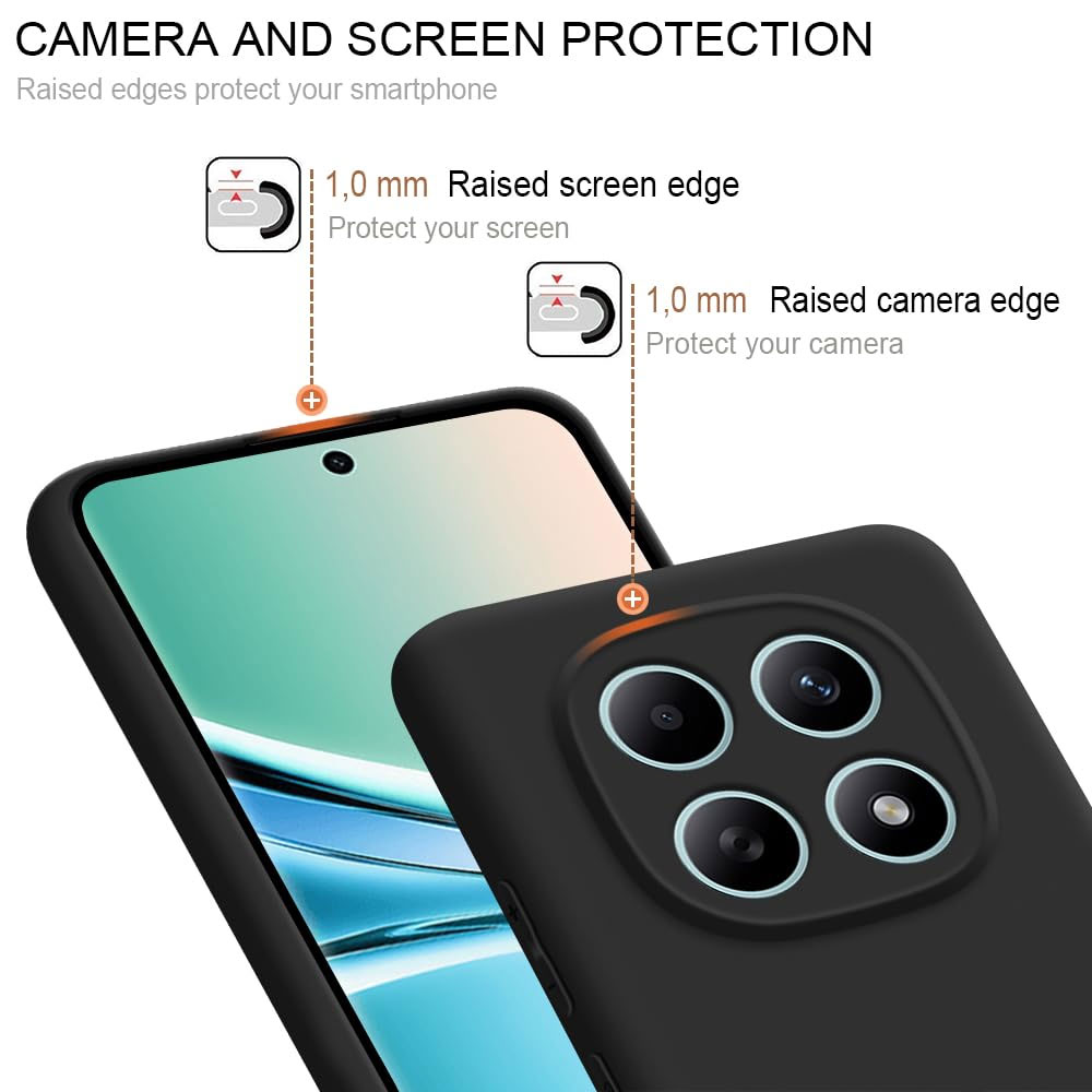 قاب سیلیکونی اورجینال گوشی شیائومی ردمی نوت پانزده پرو REDMI Note 15 Pro 4g داخل مخمل دار