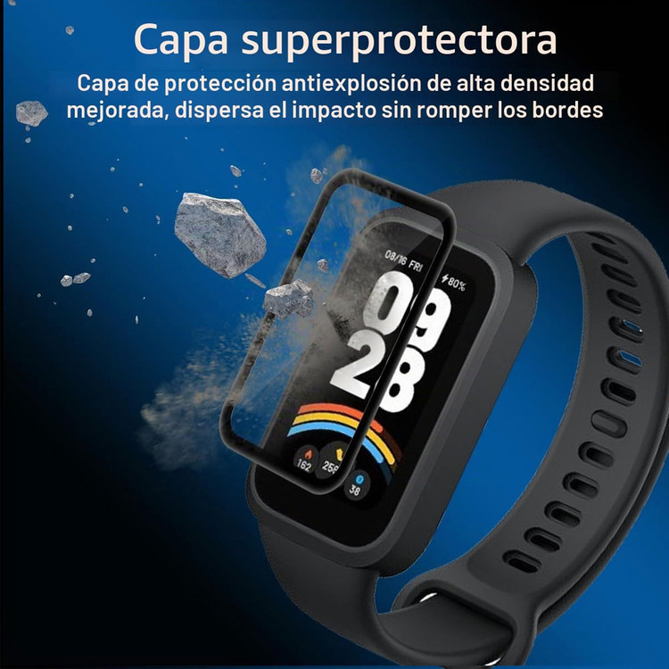 گلس مچ بند شیائومی مدل نانو مناسب برای می بند نه اکتیو MI BAND 9 active