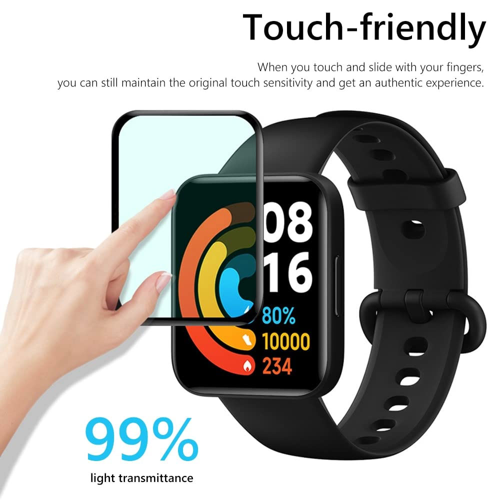 گلس ساعت شیائومی مدل نانو مناسب برای ساعت شیائومی می واچ دو لایت mi Watch 2 Lite