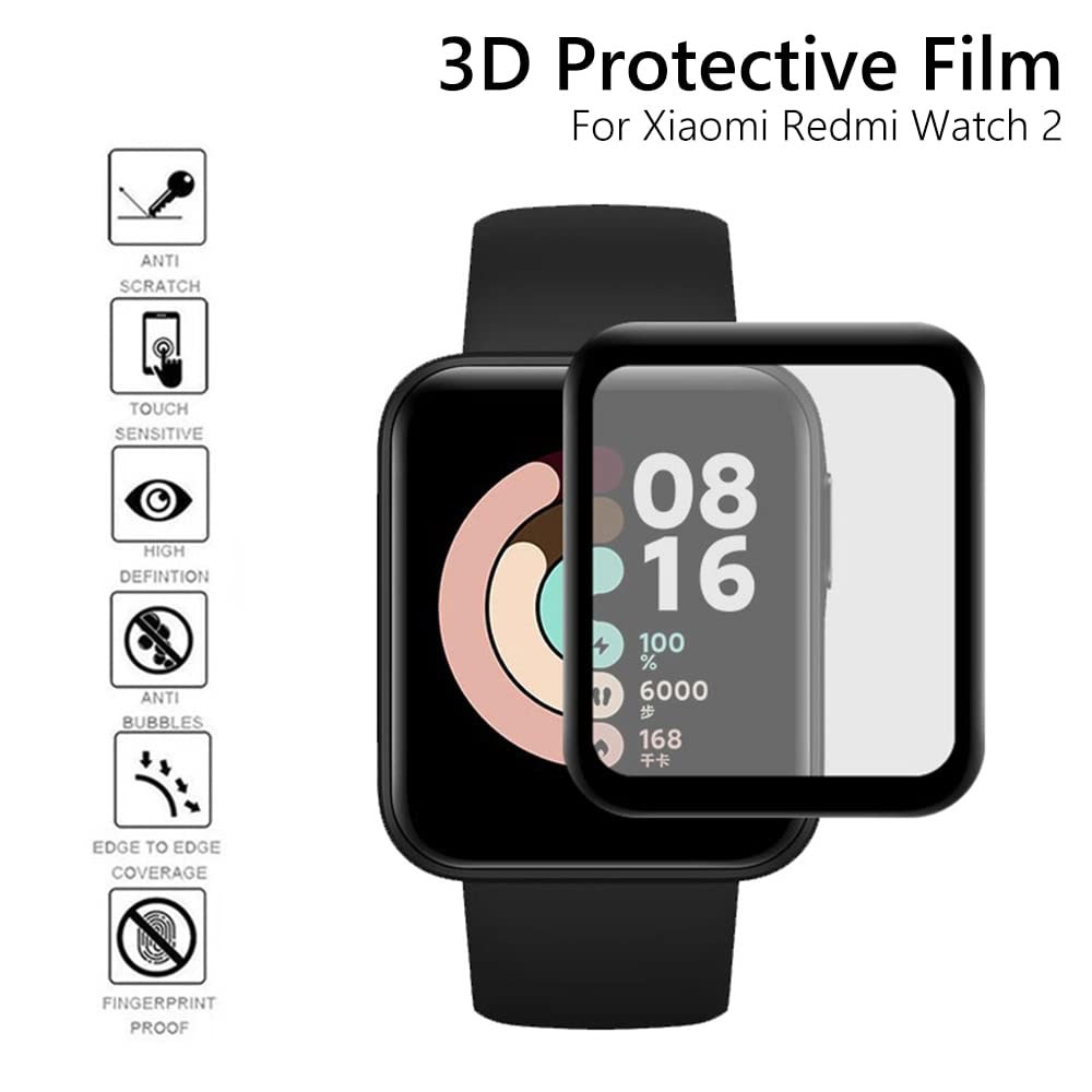 گلس ساعت شیائومی مدل نانو مناسب برای ساعت شیائومی ردمی واچ دو Redmi Watch 2