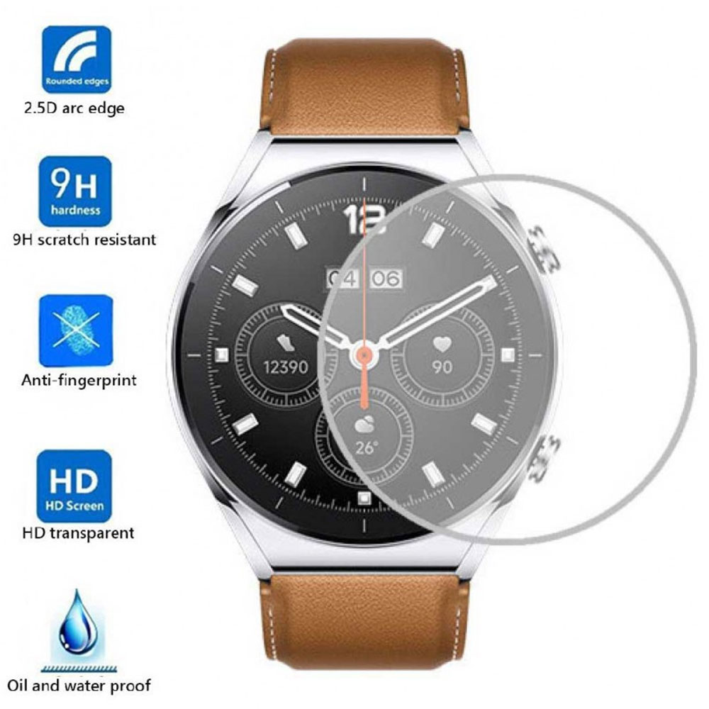گلس ساعت هوشمند شیائومی مدل نانو مناسب برای ساعت شیائومی می واچ mi Watch S1