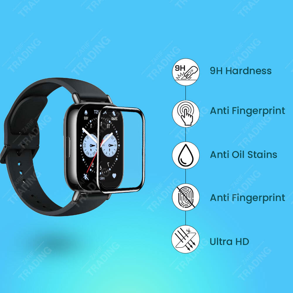 گلس ساعت هوشمند شیائومی مدل نانو مناسب برای ساعت شیائومی ردمی واچ پنج لایت Redmi Watch 5 Lite