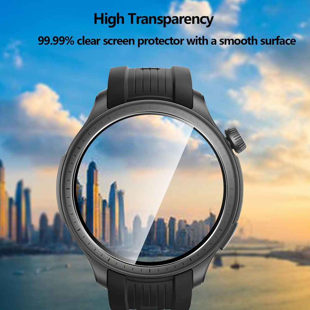 گلس ساعت شیائومی مدل شیشه ای مناسب برای ساعت شیائومی امیزفیت بالانس AMAZFIT BALANCE