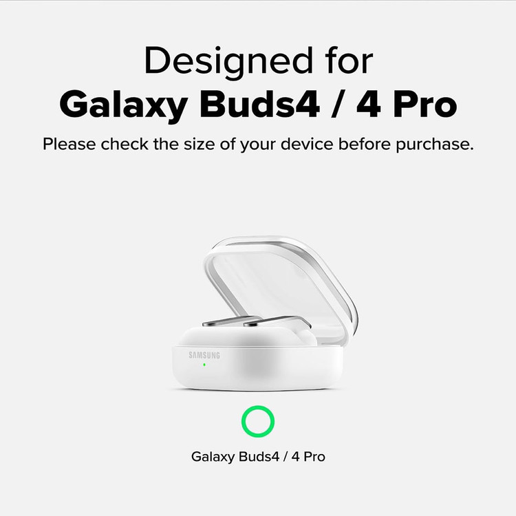 کاور مدل سیلیکونی مناسب برای کیس هدفون/هنذفری بی سیم سامسونگ Galaxy Buds 4 / Buds 4 pro