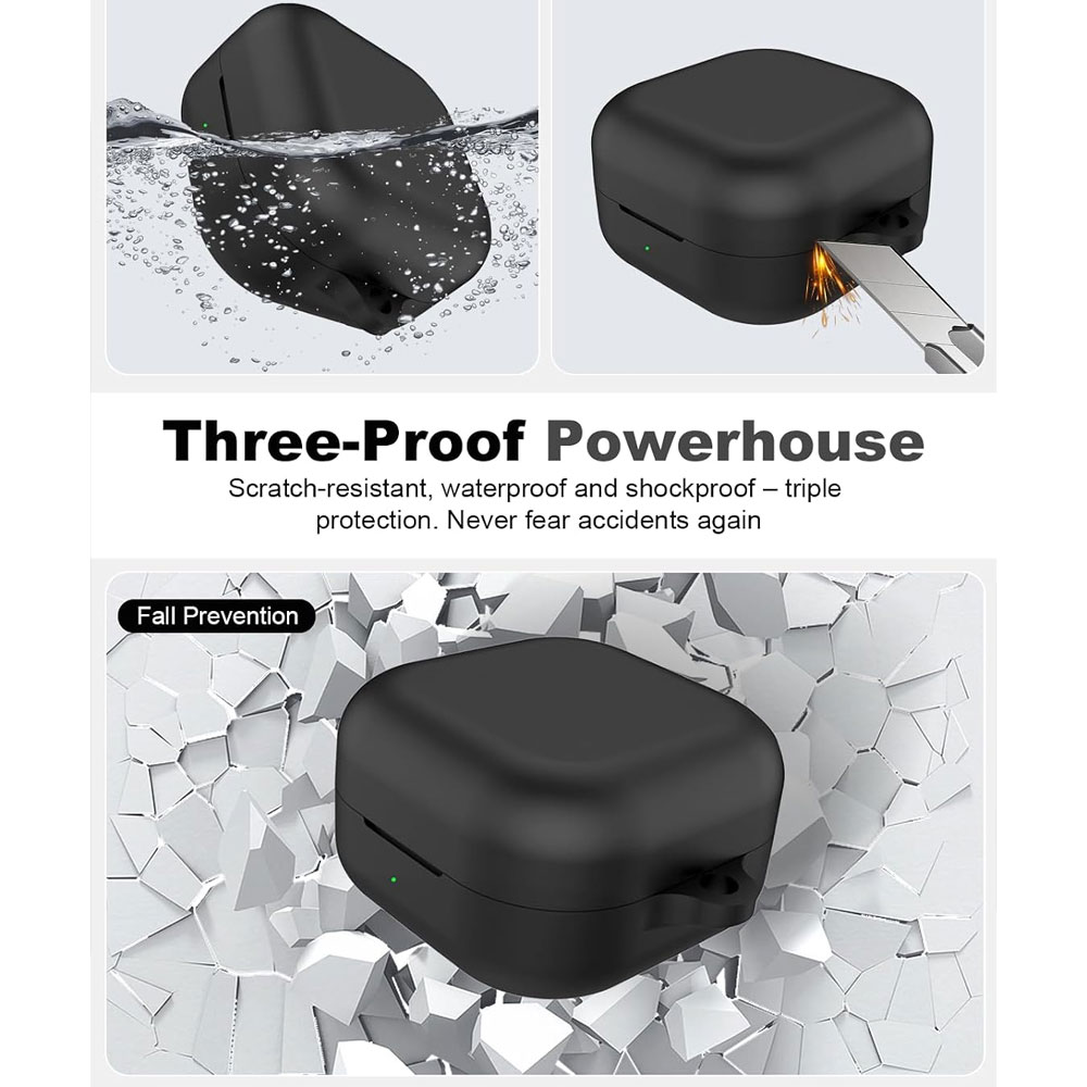 کاور مدل سیلیکونی مناسب برای کیس هدفون/هنذفری بی سیم سامسونگ Galaxy Buds 4 / Buds 4 pro