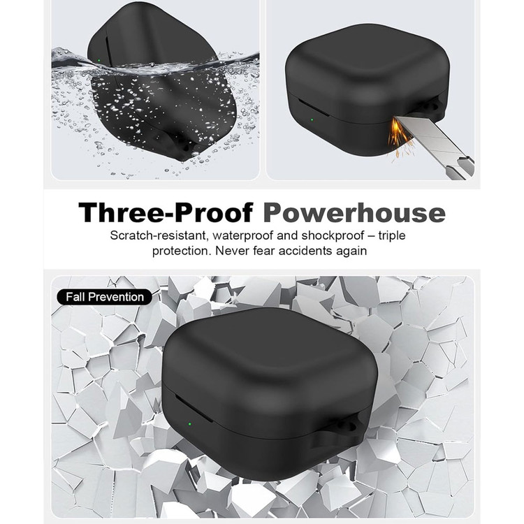 کاور مدل سیلیکونی مناسب برای کیس هدفون/هنذفری بی سیم سامسونگ Galaxy Buds 4 / Buds 4 pro