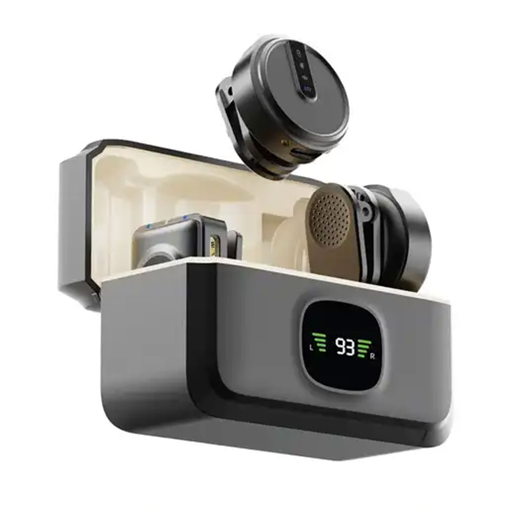 میکروفون یقه ای گرین لاین سکه ای Green Lion Digital Display Mic GNGLMWIMICBK