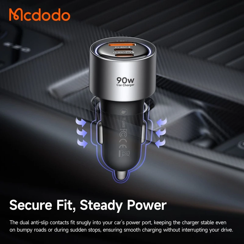نمای نزدیک شارژر فندکی Mcdodo CC-3110