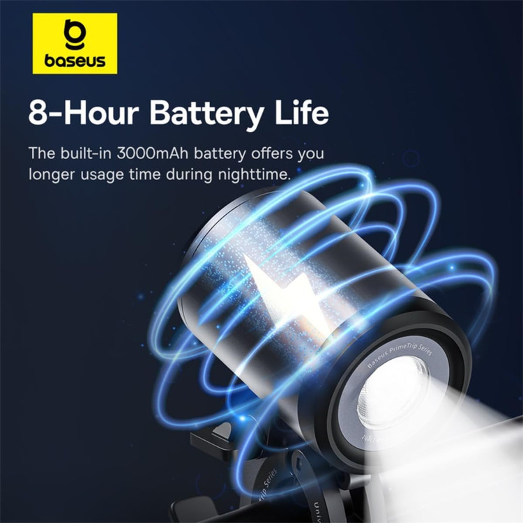 هولدر و چراغ قوه دوچرخه و موتور بیسوس Baseus BS-CG025